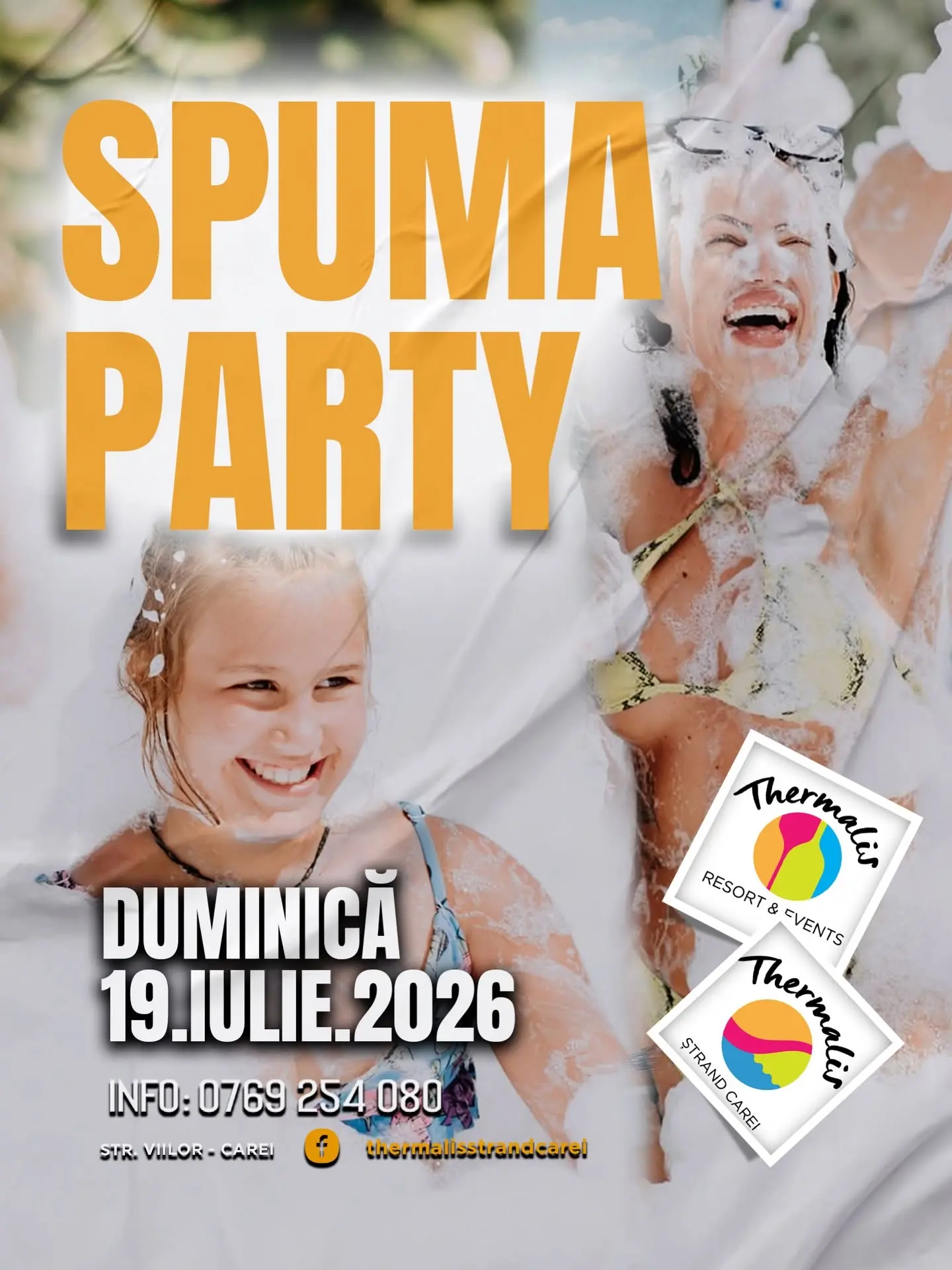 Spuma Party — ștrandul, acoperit de spumă 1